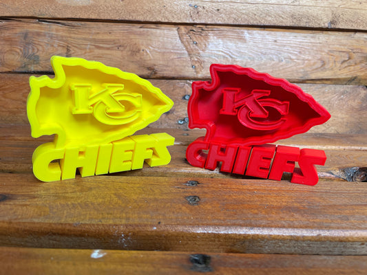 Kansas City Chiefs 3D Printed Logo