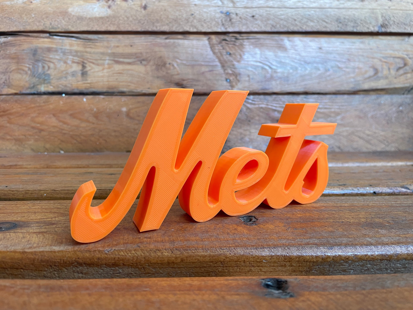 New York Mets 3D Printed Logo