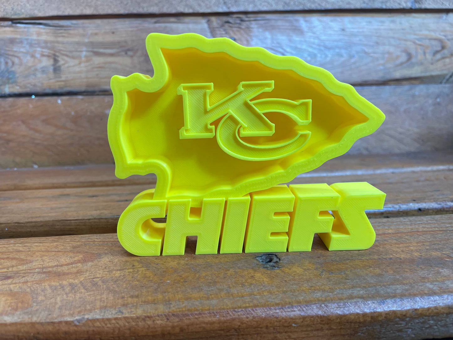 Kansas City Chiefs 3D Printed Logo